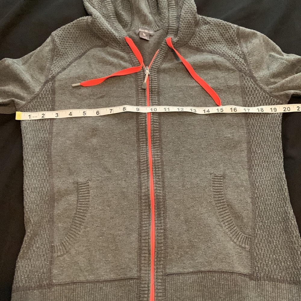 Eddie Bauer Gray Zippered Sweater - Picture 6 of 7